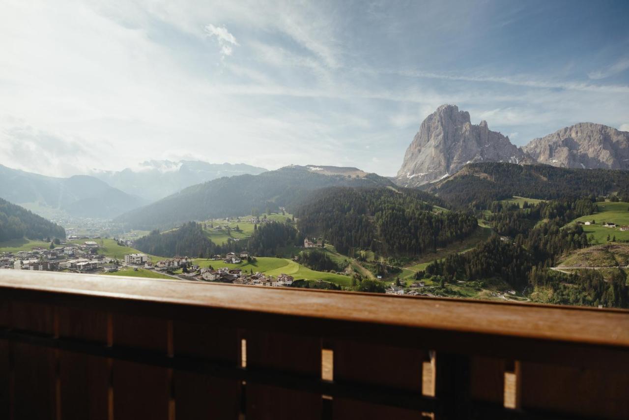 Oberaldoss Residence Wellness Santa Cristina Val Gardena Bagian luar foto